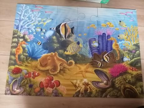 Veľké puzzle 24 dielikov pod hladinou, 