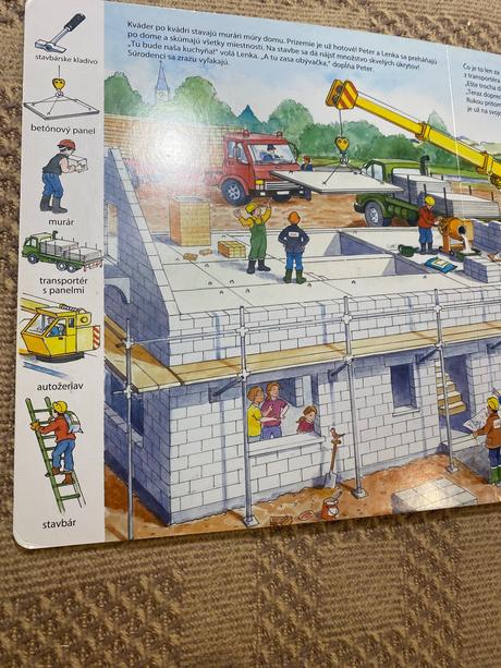 Môj veľký obrázkový slovník - staviame dom, 