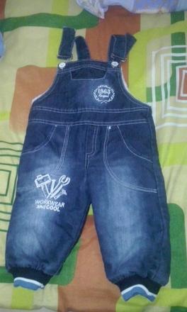 Zateplené nohavice, 68