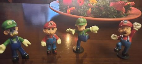 Postavicky 4 kusy - vyska 6 cm,