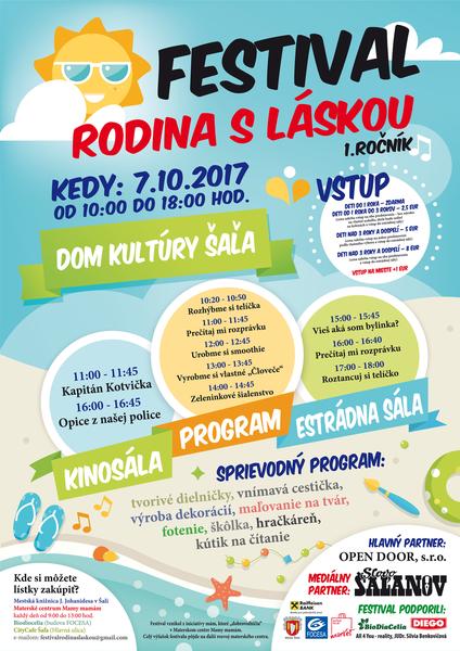 Pozvánka na Festival Rodina s láskou