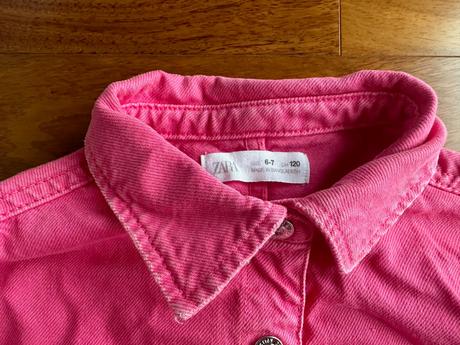 Zara riflová košeľová bunda, zara,122