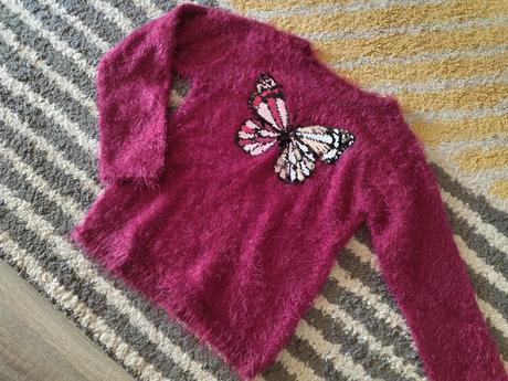 Pulóver s motýľom, f&f,122