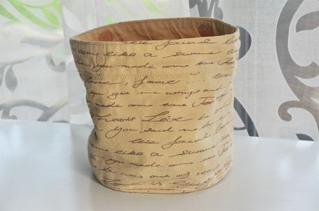 Maslový textilný košík, 