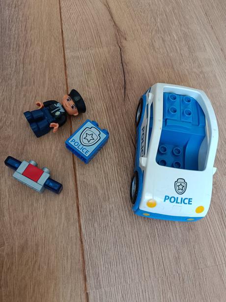 Lego duplo policajne auto,