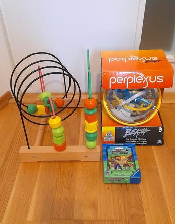 3ks hry pc cez 47eur,perplexus+labyrint+minecraft,