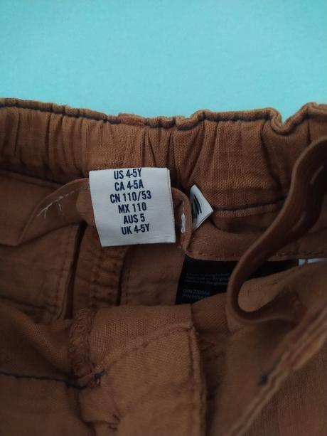 Bavlnené šortky, h&m,110