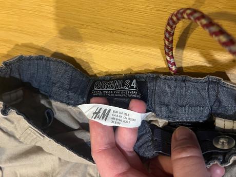 Chlapcenske sortky, h&m,134