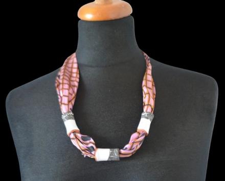 Náhrdelník - čelenka, 2v1, 