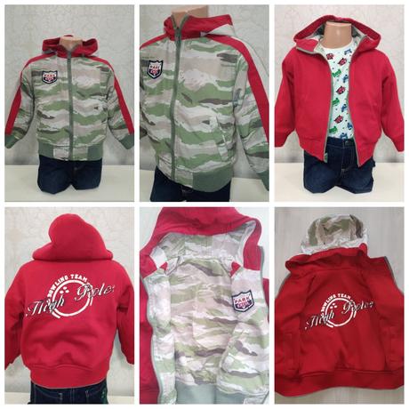 Chlapčenská obojstranná vetrovka, 92