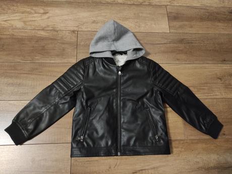 Teplučká koženka, h&m,110