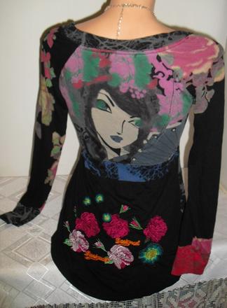 Desigual luxusna tunika, desigual,m