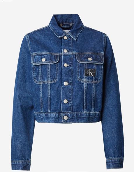 Riflová bunda ck, l