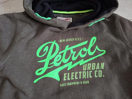 Top stav mikina petrol, 152