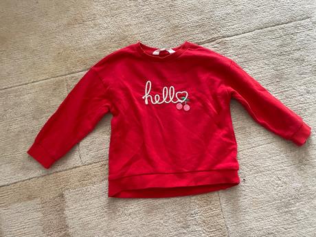 Mikina pre dievča, h&m,104