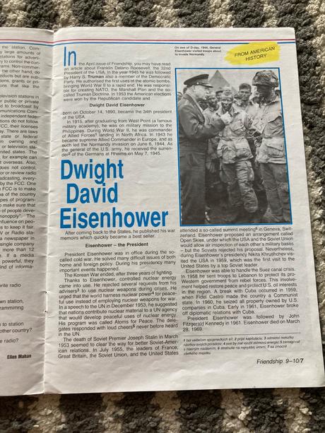 Staré časopisy friendship 4ks, 