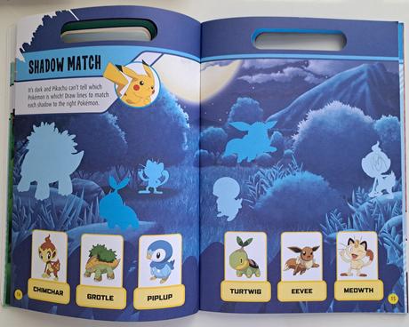 Knižka "pokémon" s aktivitami a nálepkami, 