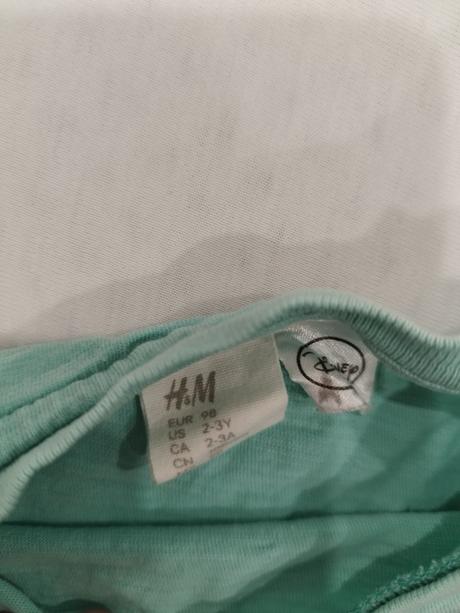 Tričko mickey, h&m,98