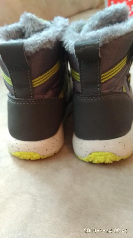 Snehule teddy c.22, ako nové, teddy shoes,22