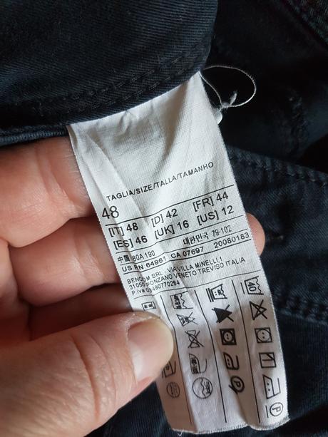 Nohavice, benetton,42