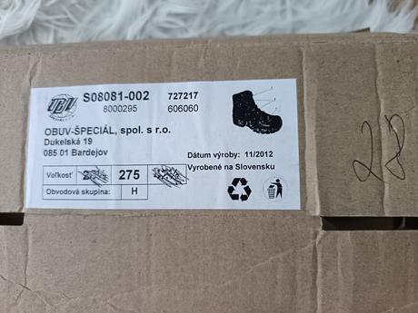 Špeciálna obuv gore-tex, 42