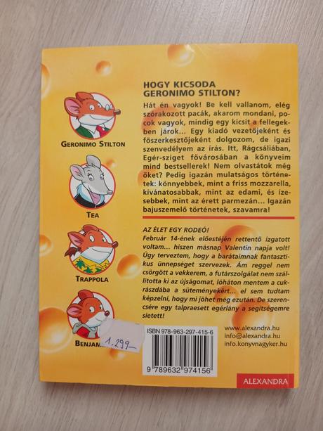 Geronimo stilton az élet egy rodeó,