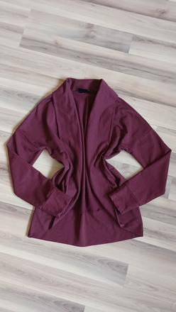 Bordový kardigán, bonprix,36