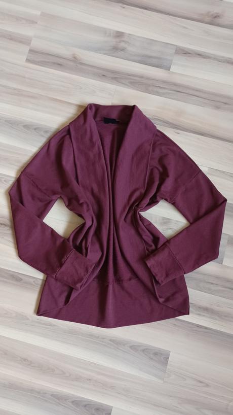 Bordový kardigán, bonprix,36