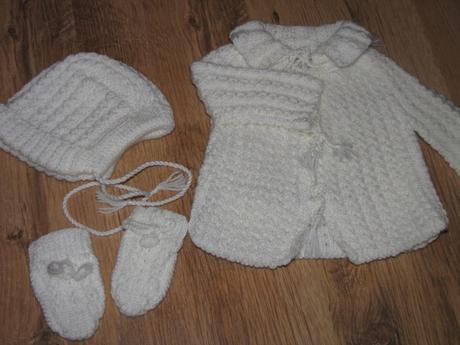 Pletená súprava_takmer nenosená, 62