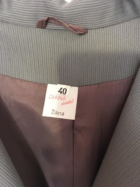 Dlhé sako/kabát, 40