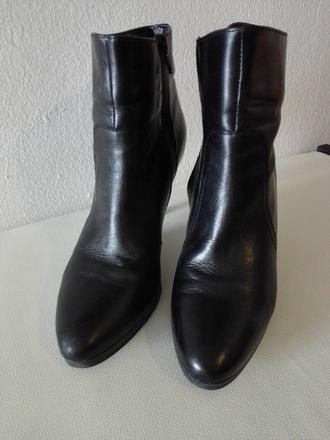 Kozene kotnikove cizmicky velk.39, 39