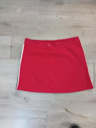 Červená sukňa xl/xxl, xl