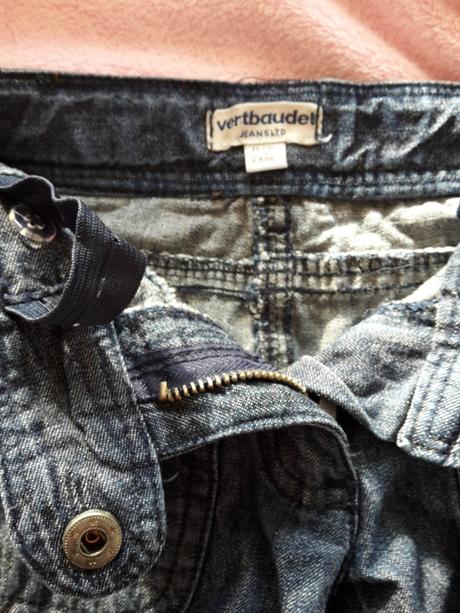 Rifľové nohavice v perfektnom stave, young dimension,86