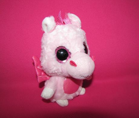 Plyšový dráčik ružový - yoohoo, 