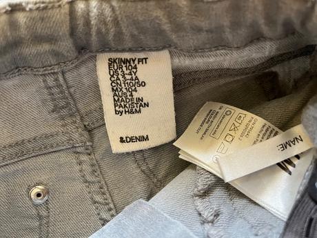 Skinny fit rifle h&m 104/110, h&m,104