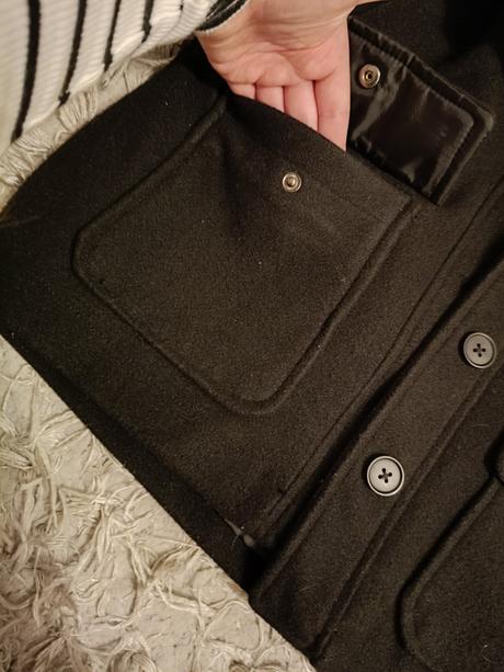 Dievčenská bunda krátka, h&m,140