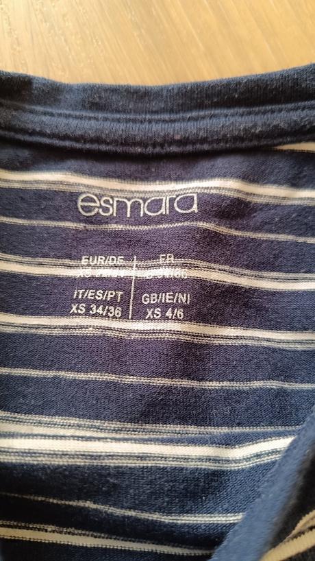 Tehotenské tričko, esmara,xs