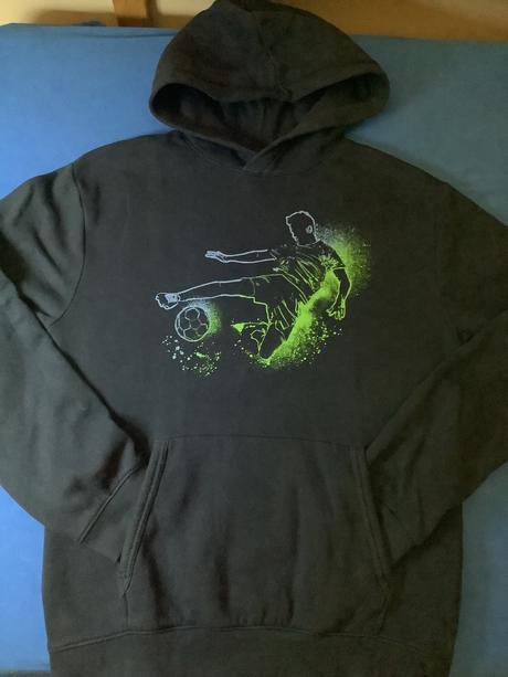 Mikina futbal, h&m,164