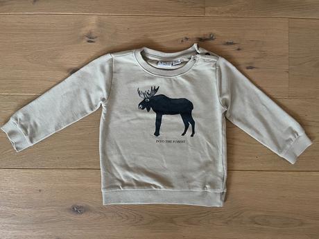 Tepláková mikina s losom, 80