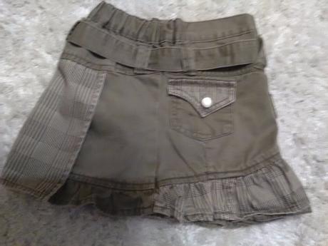 Suknicka s regulovatelnym pasom, palomino,104