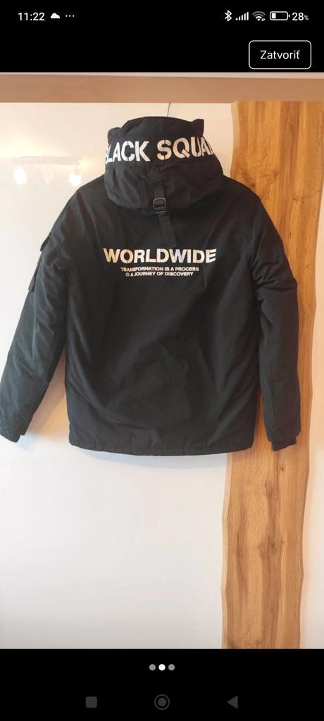 Pánska zimná bunda, s