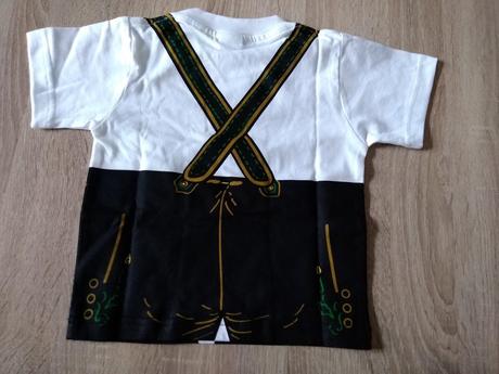 Tričko na štýl bavorského kroja,