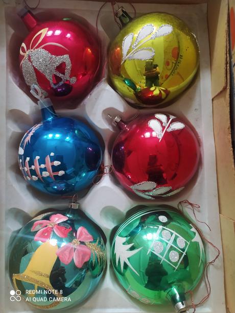 Retro vianočne gule  - 40eur, 