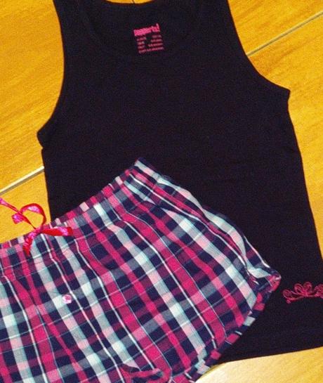 Káro kraťasky & triko 122/128, pepperts,122