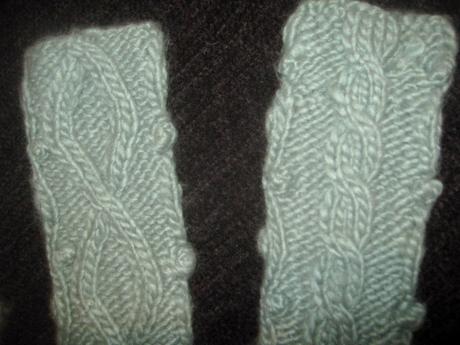 243  pletené rukávniky s visačkou- gate, l