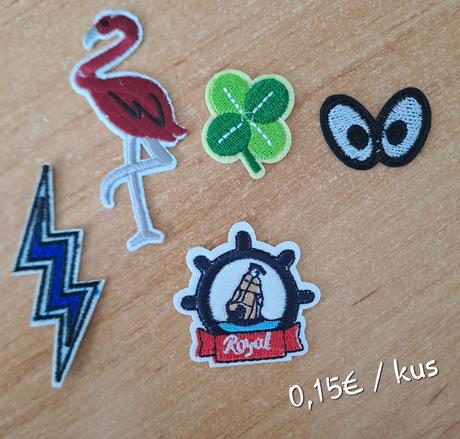 Nášivky / nažehľovačky, 