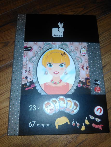 Janod módny salón magnetická hra, 