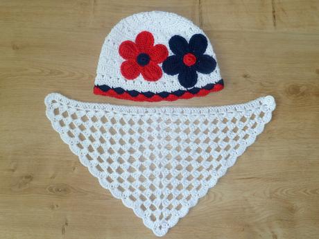 Prechodna hackovano pletena supravka, 98 - 128