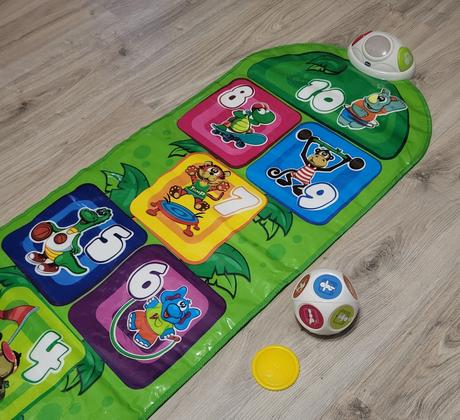 Elektronická hracia podložka chicco jump & fit, 