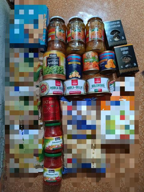 Mix potravín 15ks, 